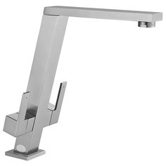 Смеситель для кухни (мойки) KAISER Vico 30144-5 двухрычажный никель