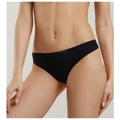 Дефиле Трусы стринги средней посадки, размер 2, черный