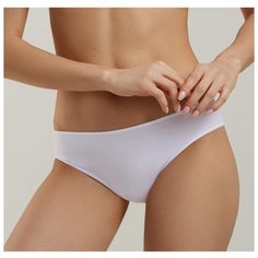 Дефиле Трусы хипстеры средней посадки, размер 1, белый