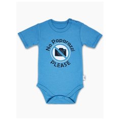 Боди Веселый Малыш размер 80, синий