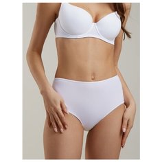 Дефиле Трусы слипы с высокой посадкой, размер 5, белый