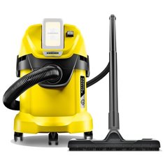 Профессиональный пылесос KARCHER WD 3 Battery 300 Вт желтый
