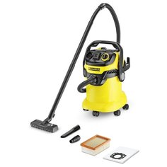 Профессиональный пылесос KARCHER WD 5 P 1100 Вт желтый/черный