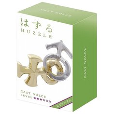 Головоломка Cast Puzzle Dolce, уровень сложности 3 (HZ 3-04) серебристый/золотистый