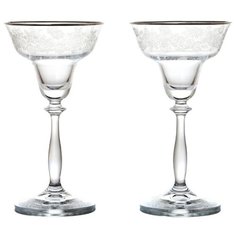 Подсвечник Bohemia Crystal Снежинки прозрачный