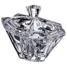 Aurum CRYSTAL Конфетница Angels 15 х 10 см прозрачный