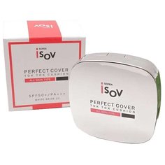Isov Тональный флюид Perfect Cover Tok Tok Cushion SPF 50 + Refill, 15 г, оттенок: №21 бежевый