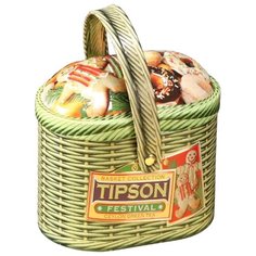Чай зеленый Tipson Basket collection Festival подарочный набор , 80 г
