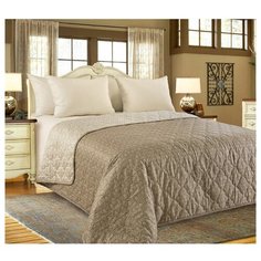 Покрывало Текс-Дизайн Этюд 160x210 см, коричневый