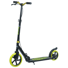 Городской самокат Novatrack Polis 230 Brake (2020) лимонный