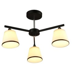 Люстра IMEX MD.3212-3-S BK, E27, 180 Вт