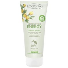 Лосьон для тела Logona с лимоном и имбирем Energy, тюбик, 200 мл