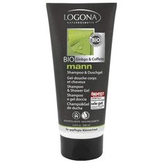 Гель для душа Logona Ginkgo & Coffein, 200 мл