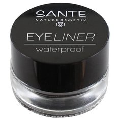 Sante Naturkosmetik Подводка для глаз Eyeliner Waterproof, оттенок черный