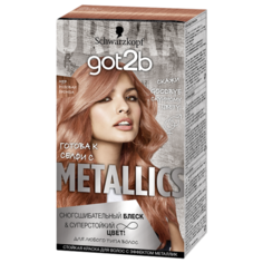 Schwarzkopf got2b Metallics Тонирующая краска для волос, M97 розовая бронза