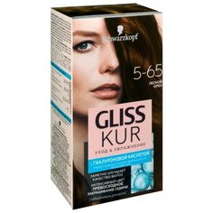 Schwarzkopf Gliss Kur Уход & Увлажнение, 5-65 лесной орех