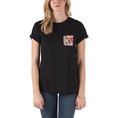 футболка PRINCESS ROCKER TEE Vans
