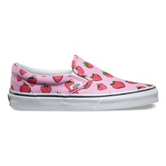 Слипоны Strawberries Classic Vans