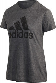 Футболка женская adidas Winners, Plus Size, размер 62-64
