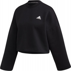 Свитшот женский adidas 3-Stripes Doubleknit, размер 42-44