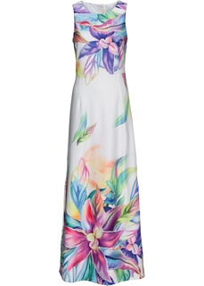 Платье макси с цветочным рисунком Bonprix