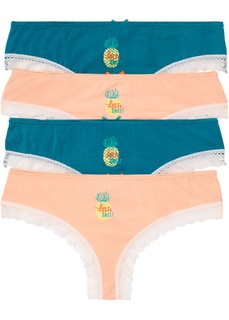 Трусы-бразилиана (4 шт.) Bonprix