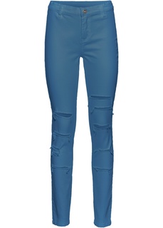 Брюки с завышенной талией Skinny Bonprix