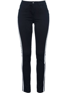 Джинсы стрейч со стразами Bonprix