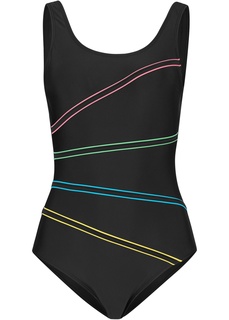 Купальник с контрастными кантиками Bonprix
