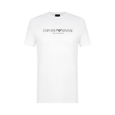 Хлопковая футболка Emporio Armani