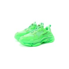 Комбинированные кроссовки Triple S Balenciaga