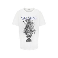 Хлопковая футболка Valentino