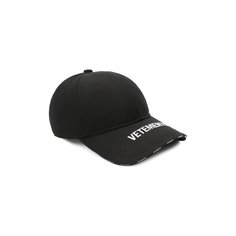 Хлопковая бейсболка Vetements