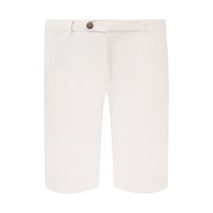 Шорты из хлопка и льна Corneliani