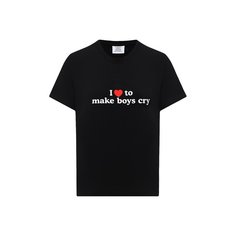Хлопковая футболка Vetements