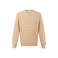 Хлопковый свитшот Brunello Cucinelli