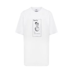 Хлопковая футболка Vetements