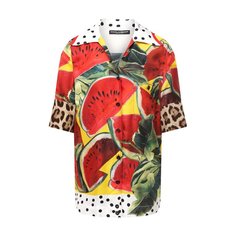 Шелковая рубашка Dolce & Gabbana
