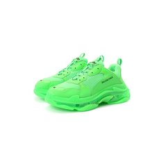 Комбинированные кроссовки Triple S Clear Sole Balenciaga