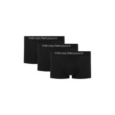 Комплект из трех хлопковых боксеров Emporio Armani