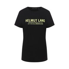 Хлопковая футболка Helmut Lang