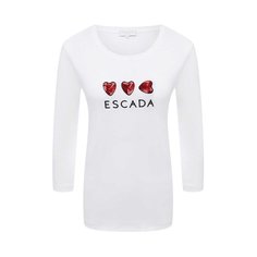 Хлопковый лонгслив Escada Sport