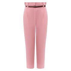 Брюки из шерсти и хлопка Brunello Cucinelli