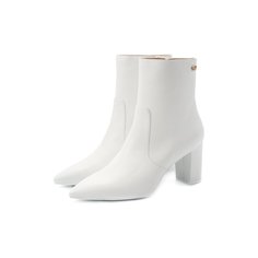 Кожаные ботильоны Stuart Weitzman