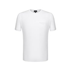 Хлопковая футболка Giorgio Armani