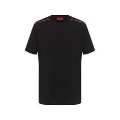 Хлопковая футболка HUGO