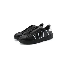 Кожаные кеды Open Valentino Garavani Valentino
