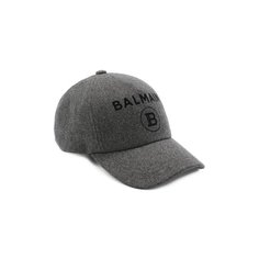 Шерстяная бейсболка Balmain