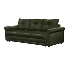 Диван ФС Нири натуральная кожа зеленый 236x89x86