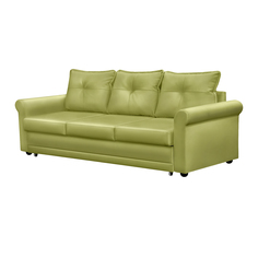 Диван ФС Нири натуральная кожа фисташковый 236x89x86